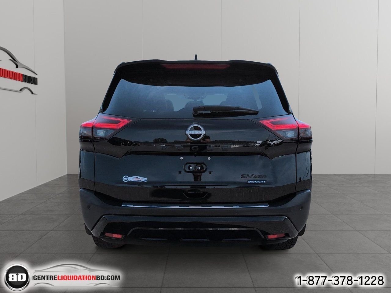 Nissan Rogue SV Édition de minuit TI | A8711 - COMTOIS 2023 Noir Granby - photo #6
