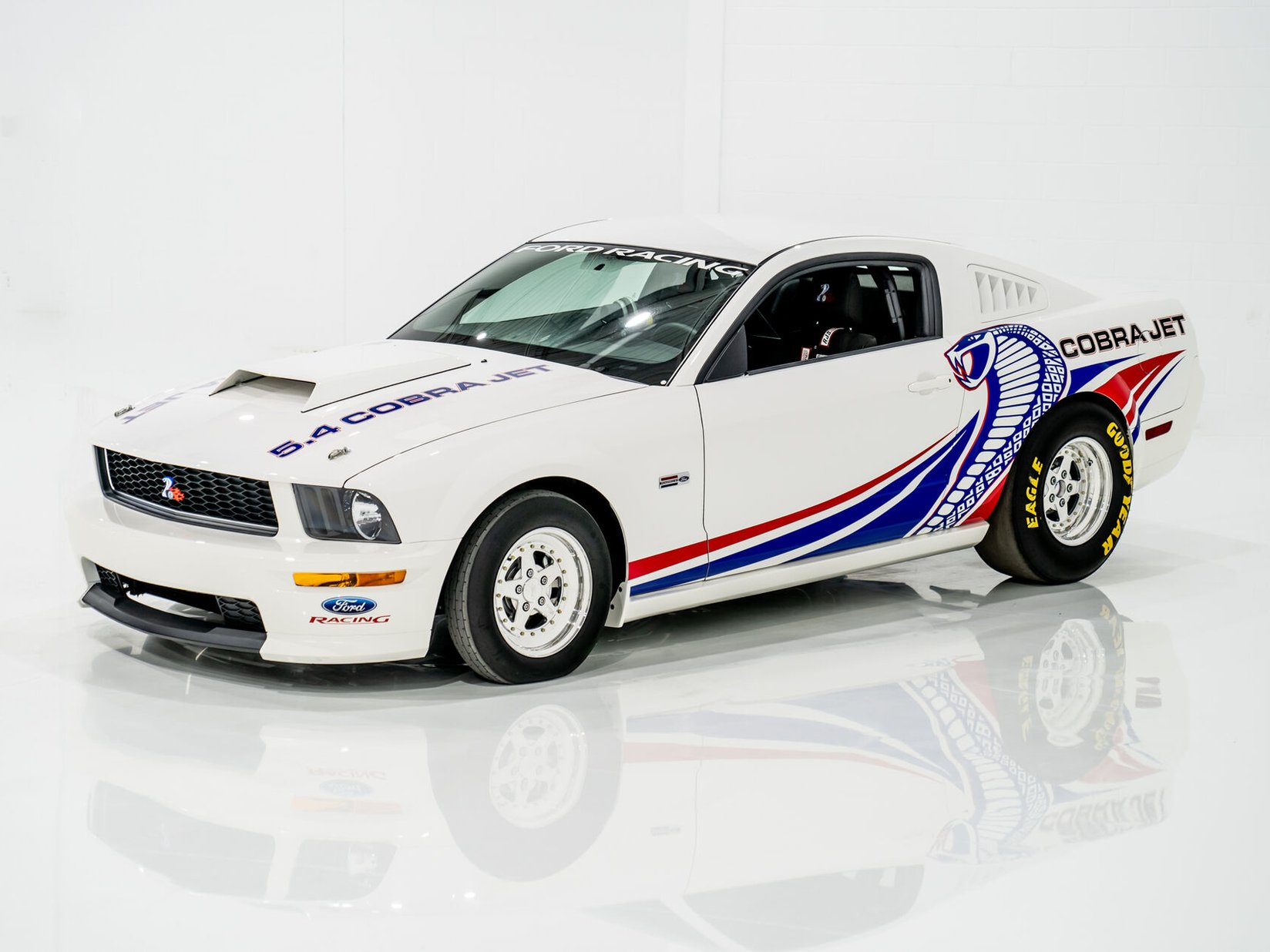 Ford Mustang Cobra Jet # 44 of 50 Ford Vehicule De Promotion **PRIX EN USD** 2008 Blanc Montréal - photo #20