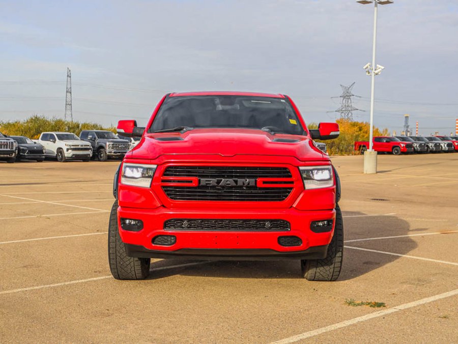2019 Ram 1500 Sport 5.7L | Aftermarket Fender Flares/20in Wheels/33in Tires Red