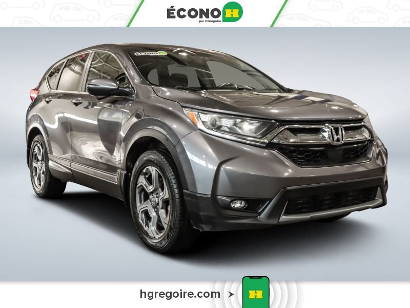 Honda CRV 822704 | EX-L AWD CUIR TOIT BLUETOOTH CAMÉRA MAGS 2019 Gris Laval - photo #0