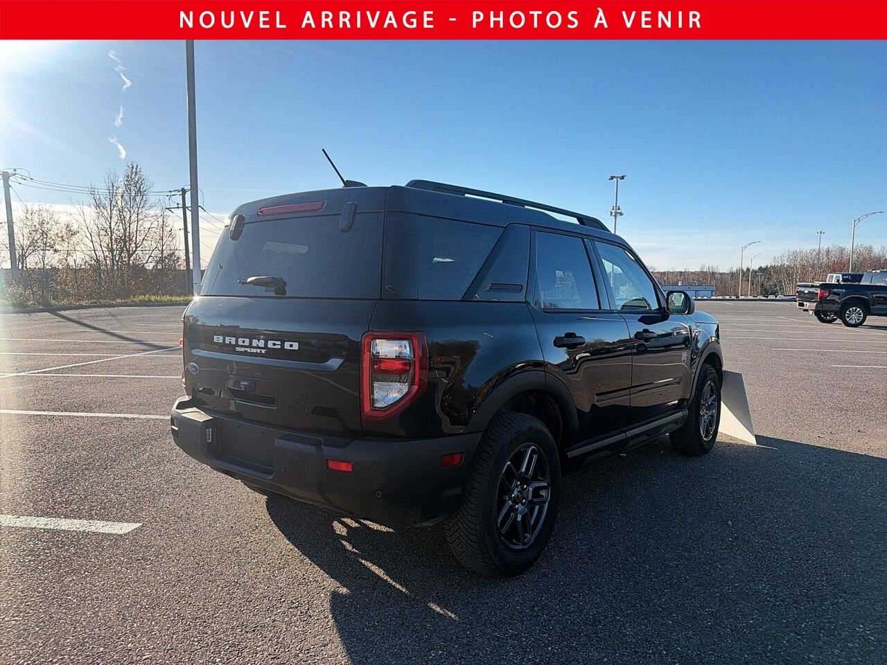2025 Ford Bronco Sport Black  - photo #3