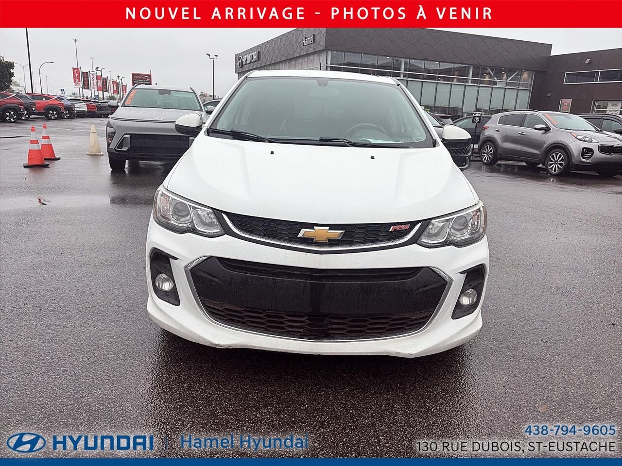 2017 Chevrolet Sonic White Saint-Eustache - photo #2