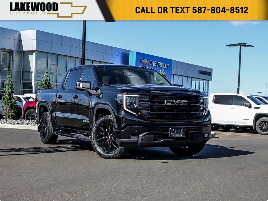 2024 GMC Sierra 1500 Elevation Premium 3.0L Duramax X31 | Power Sunroof Black