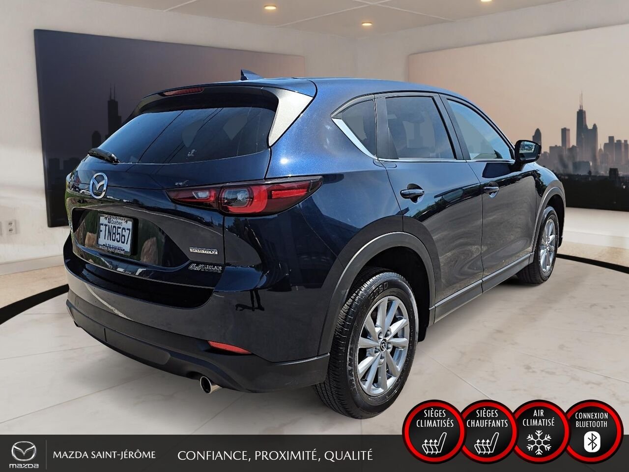 2024 Mazda CX-5 Blue Sainte-Agathe-des-Monts - photo #5