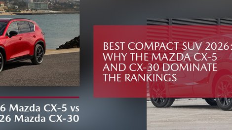 Best Compact SUV 2026: Why the Mazda CX-5 and CX-30 Dominate the Rankings