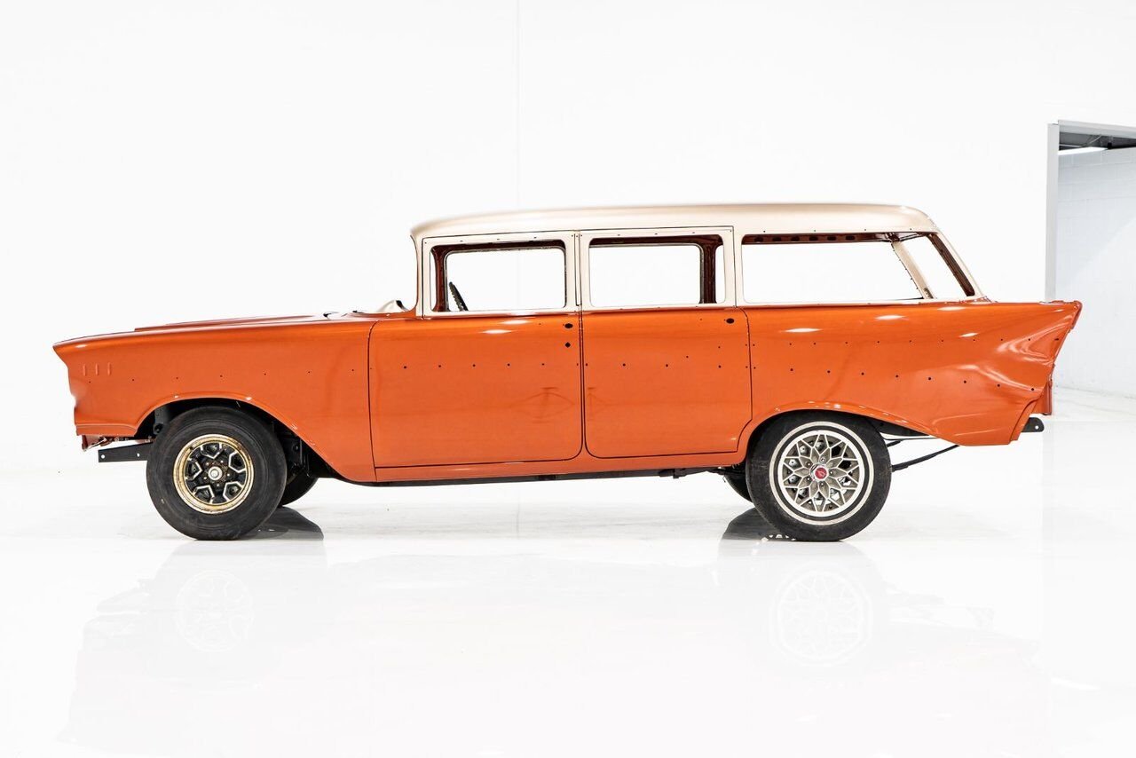 Chevrolet Bel Air PRIX EN USD | Project Wagon Completely Restored Shell 1957 Montréal - photo #46