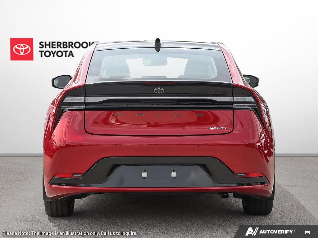 2027 Toyota Prius Plug-In Hybrid JTDACACU0V3086545 Supersonic Red Sherbrooke - photo #4