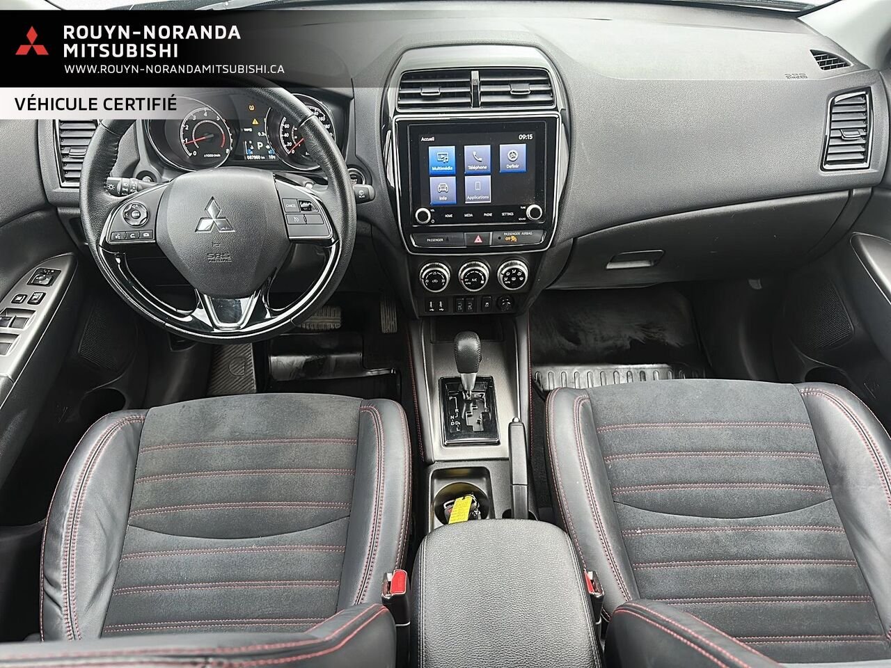 Mitsubishi RVR SEL AWC 2023 Noir Rouyn-Noranda - photo #10