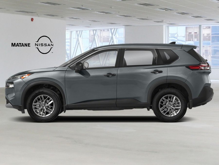 2023 NISSAN Rogue S Boulder Gray Pearl Metallic