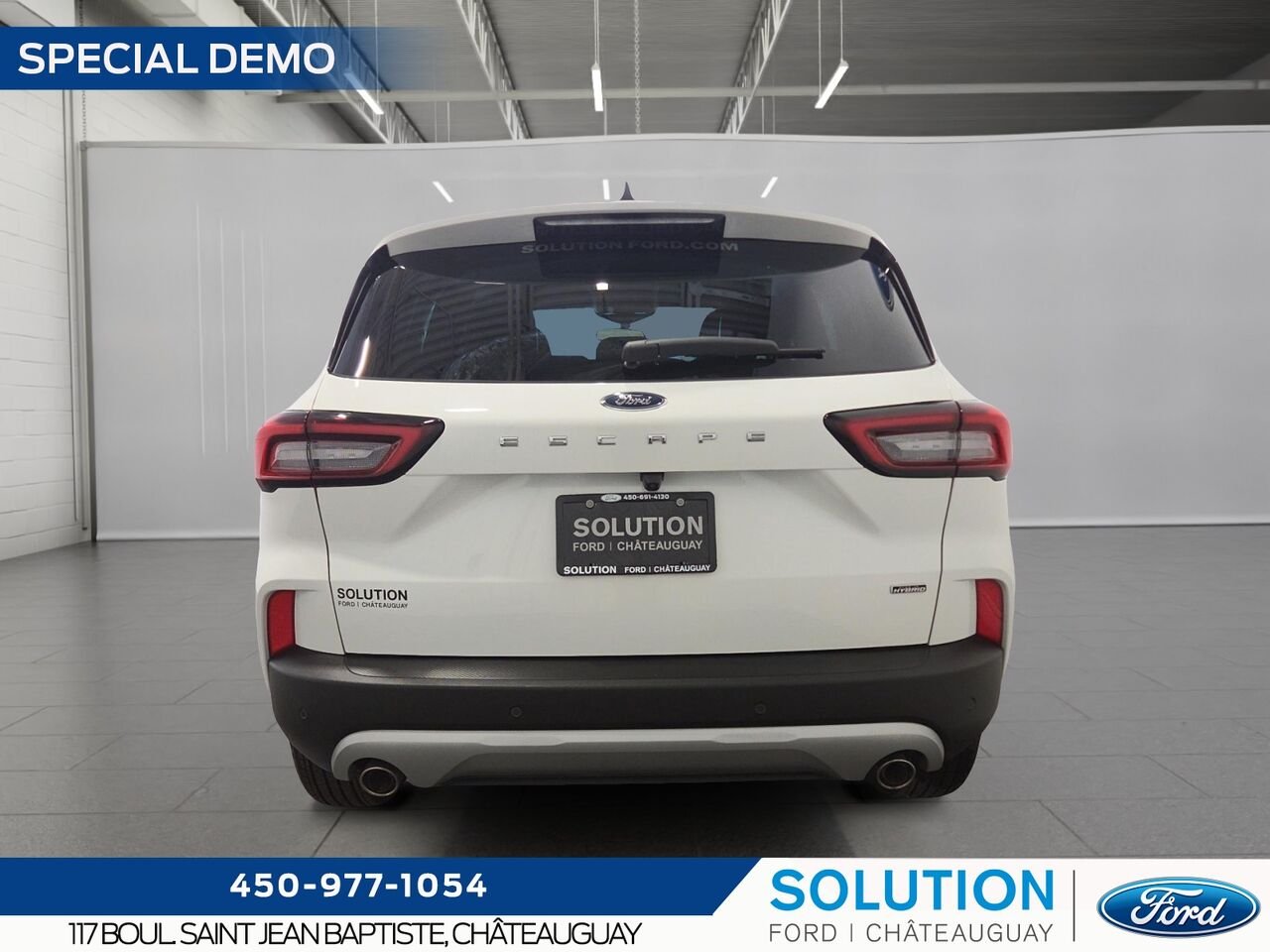 2025 Ford Escape Star White Metallic Tri-Coat Châteauguay - photo #4