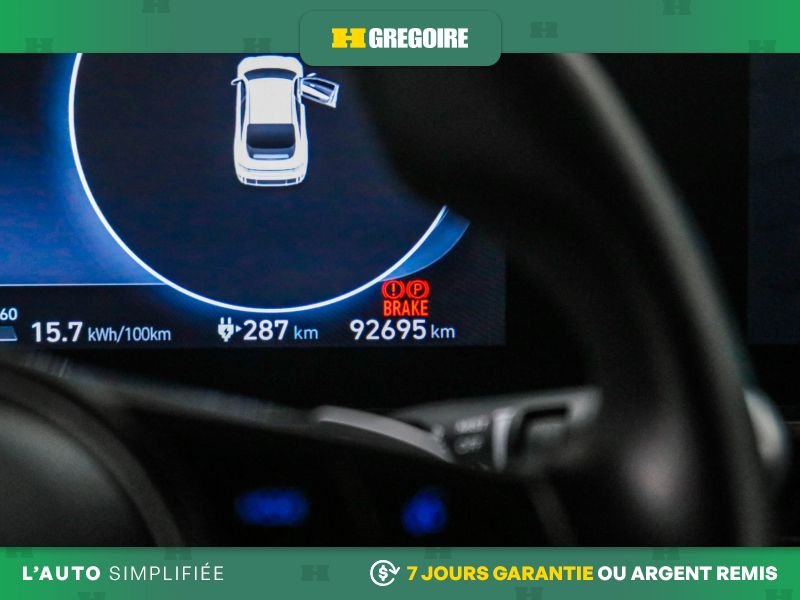 Hyundai IONIQ 6 725432A | PREFERRED AUTO AC NAV GR ELECT MAGS CAM RECUL BLEU 2023 Noir Laval - photo #21