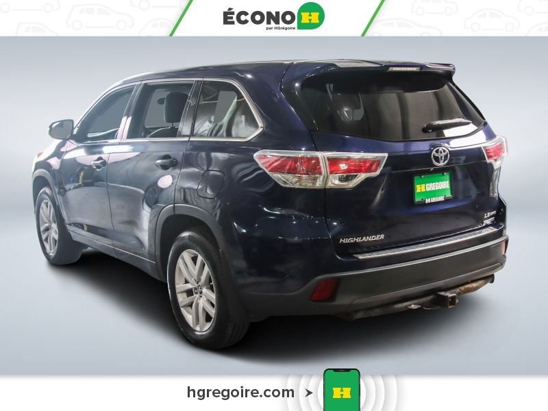 2016 Toyota Highlander Blue Laval - photo #4