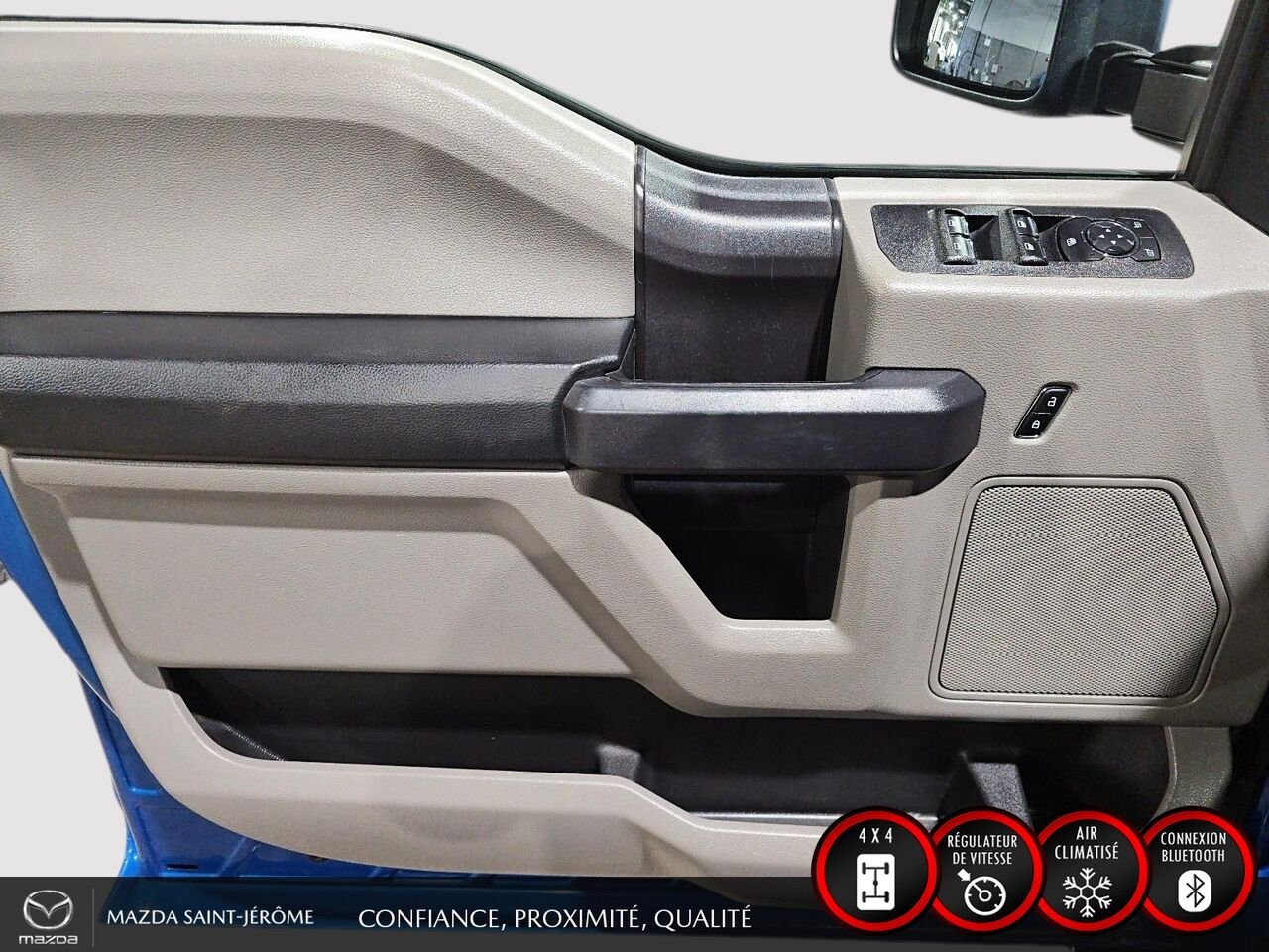 2019 Ford F-150 XL SPORT | JAMAIS ACCIDENTÉ | 2.7L ECOBOOST | 4X4 | SUPERCREW | ENSEMBLE REMORQUAGE Blue Saint-Jérôme - photo #12