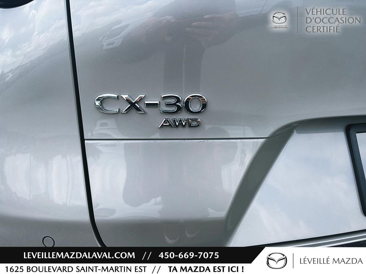 Mazda CX-30 GT TI avec moteur turbo 2023 gray Laval - photo #16