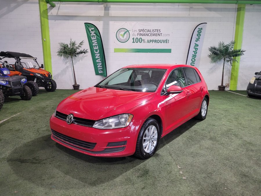 2016 Volkswagen Golf 2016 Red