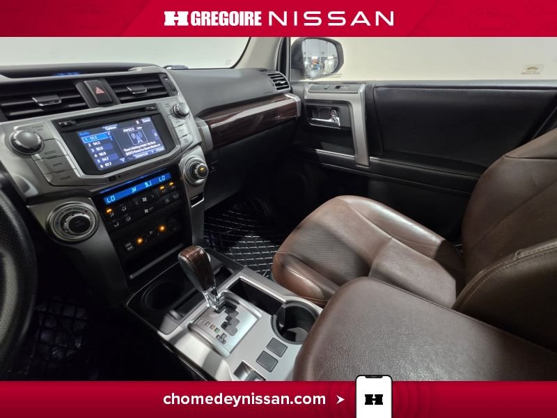 Toyota 4Runner CP7334 | 4WD Limited * Cuir Brun * Mag 20'' * Toit * 7 Plac 2018 Blanc Laval - photo #21