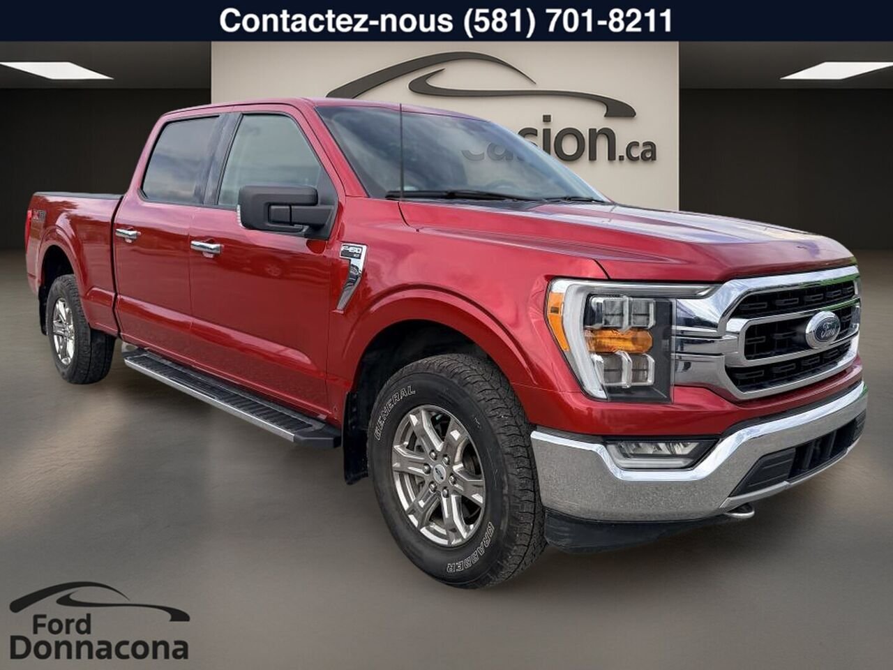 2021 Ford F-150 Red  - photo #4
