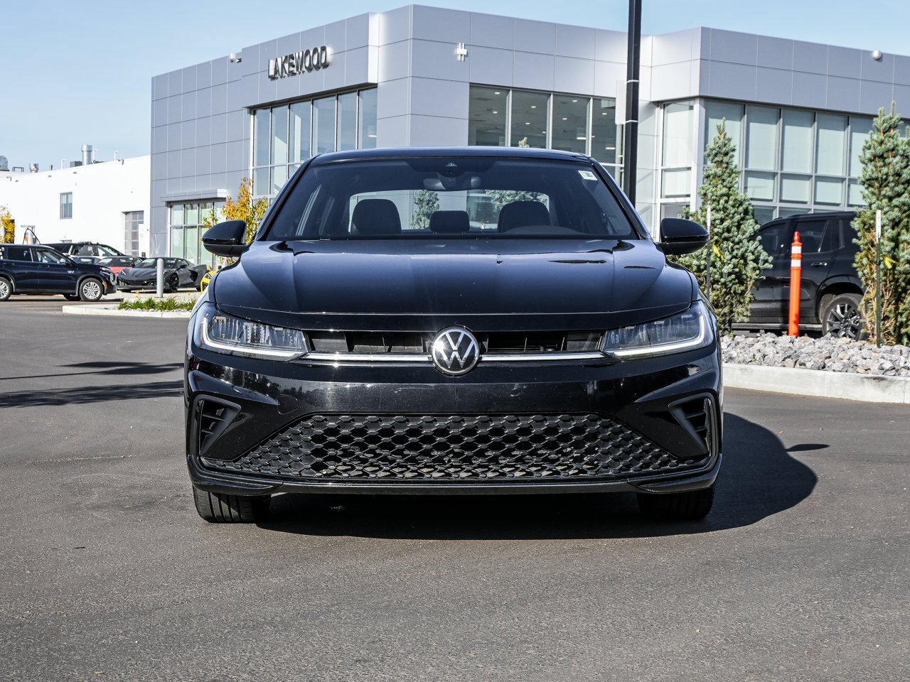 2025 Volkswagen Jetta Comfortline Auto Black Sherwood Park - photo #2