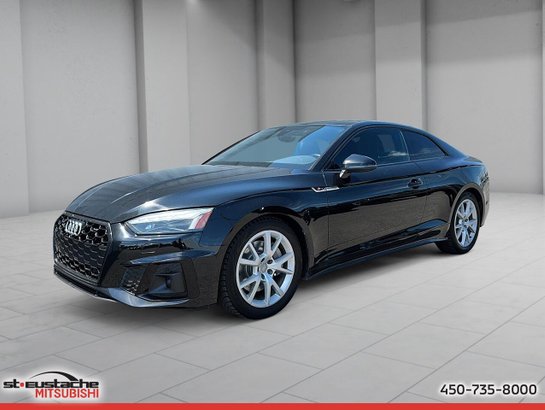 2021 Audi A5 coupé Technik 2.0 TFSI quattro-cuir-toit panoramique-sièges électrique chauffants Black