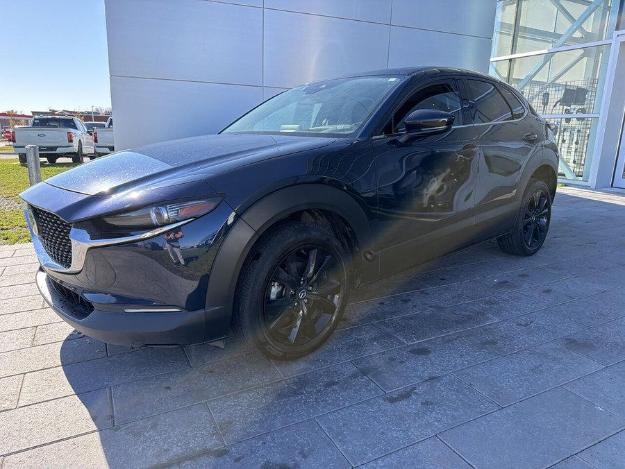 Mazda CX-30 GT ** AWD ** CUIR ** TOIT ** ENTIREMENT EQUIPÉ ** CARFAX CLEAN ** 2021 Bleu
