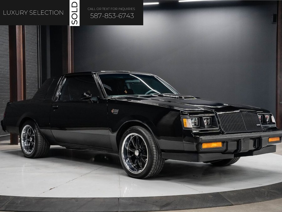 1987 Buick Grand National | Numbers Matching Turbo V6 | Upgraded Wheels & Tires | Upgraded Stereo Black