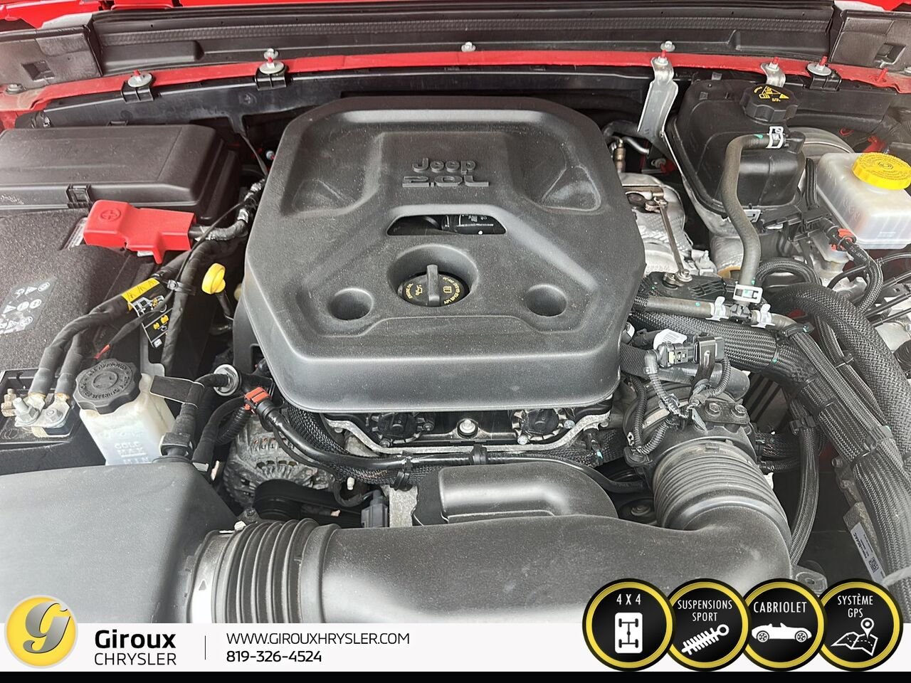 Jeep Wrangler 2023 Rouge Sainte-Agathe-des-Monts - photo #9