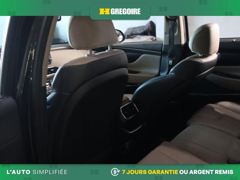 Hyundai Santa Fe 821912 | Ultimate AWD AUTO A/C MAGS CUIR TOIT NAV CAM RECUL 2020 Noir Laval - photo #23