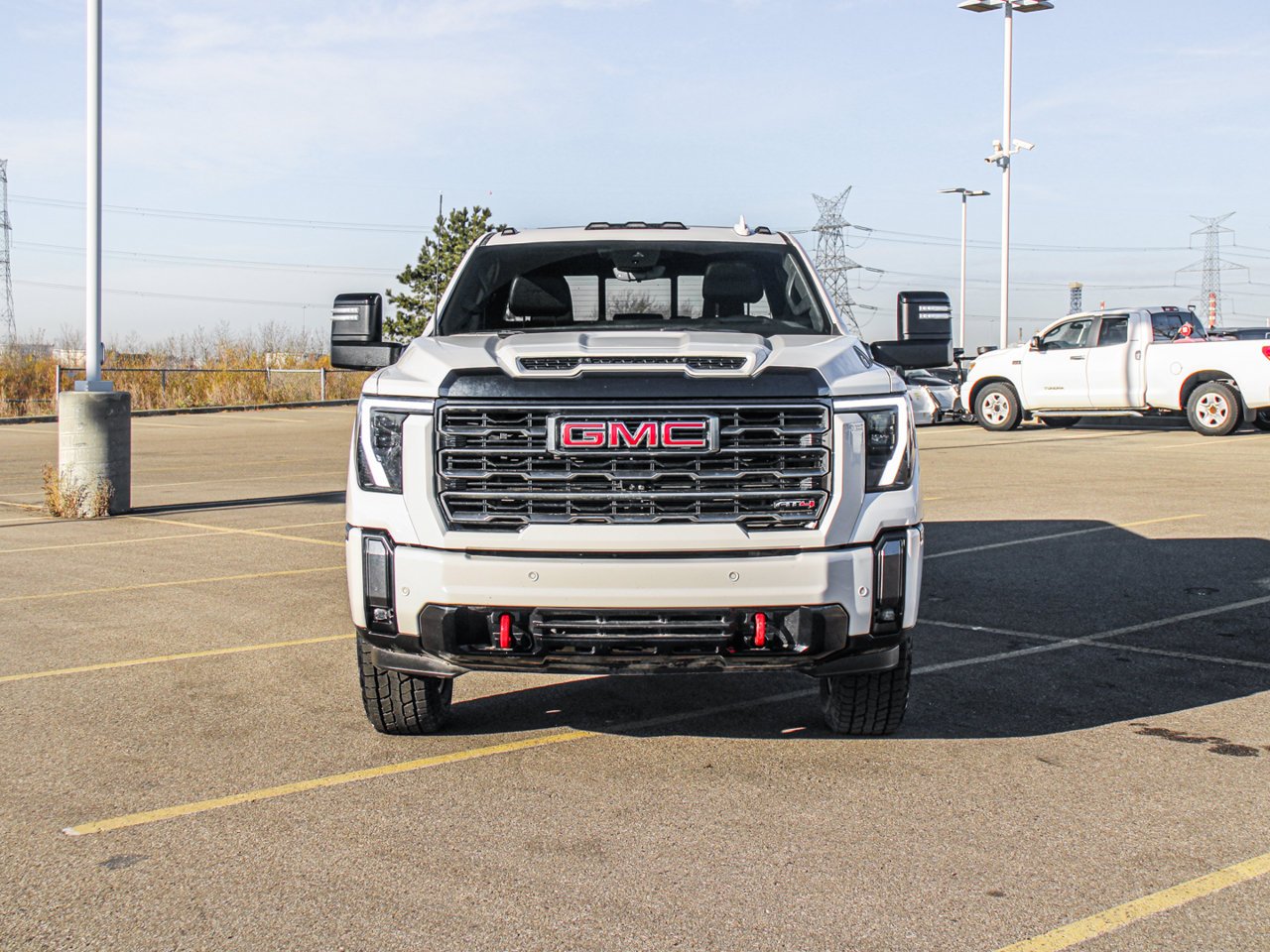 2024 GMC Sierra 3500HD 4WD Crew Cab 159 AT4 White Sherwood Park - photo #2
