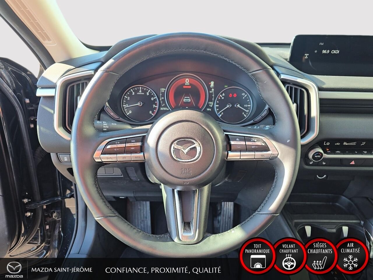 Mazda CX-50 GS-L | 1 PROPRIÉTAIRE | JAMAIS ACCIDENTÉ | TOIT PANORAMIQUE | CUIR | AWD 2025 Noir Saint-Jérôme - photo #12