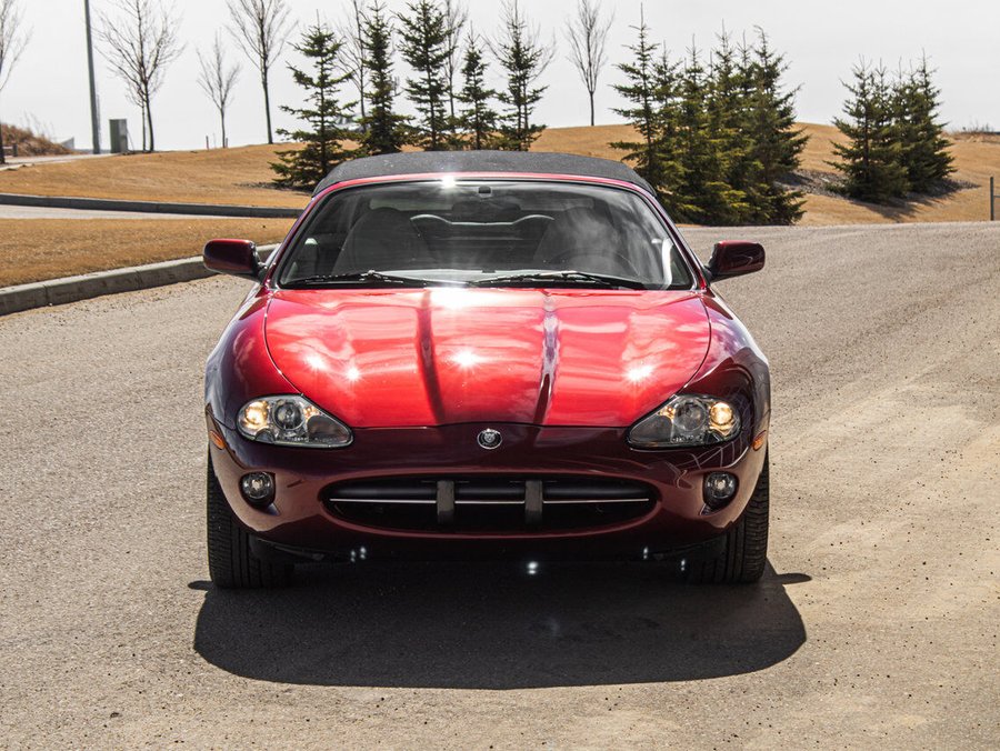 1997 Jaguar XK8 Orange