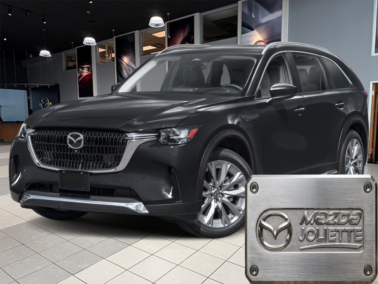 2026 MAZDA CX-90 MHEV Jet Black Mica Notre-Dame-des-Prairies - photo #0