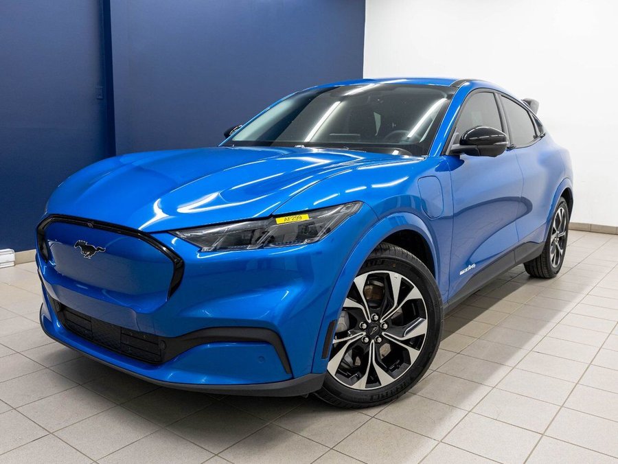 Ford Mustang Mach-E PREMIER EAWD *NAV* REG ADAPT CARPLAY SIÈGES CHAUFF 2025 Bleu