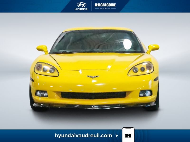2008 Chevrolet Corvette Yellow Laval - photo #2