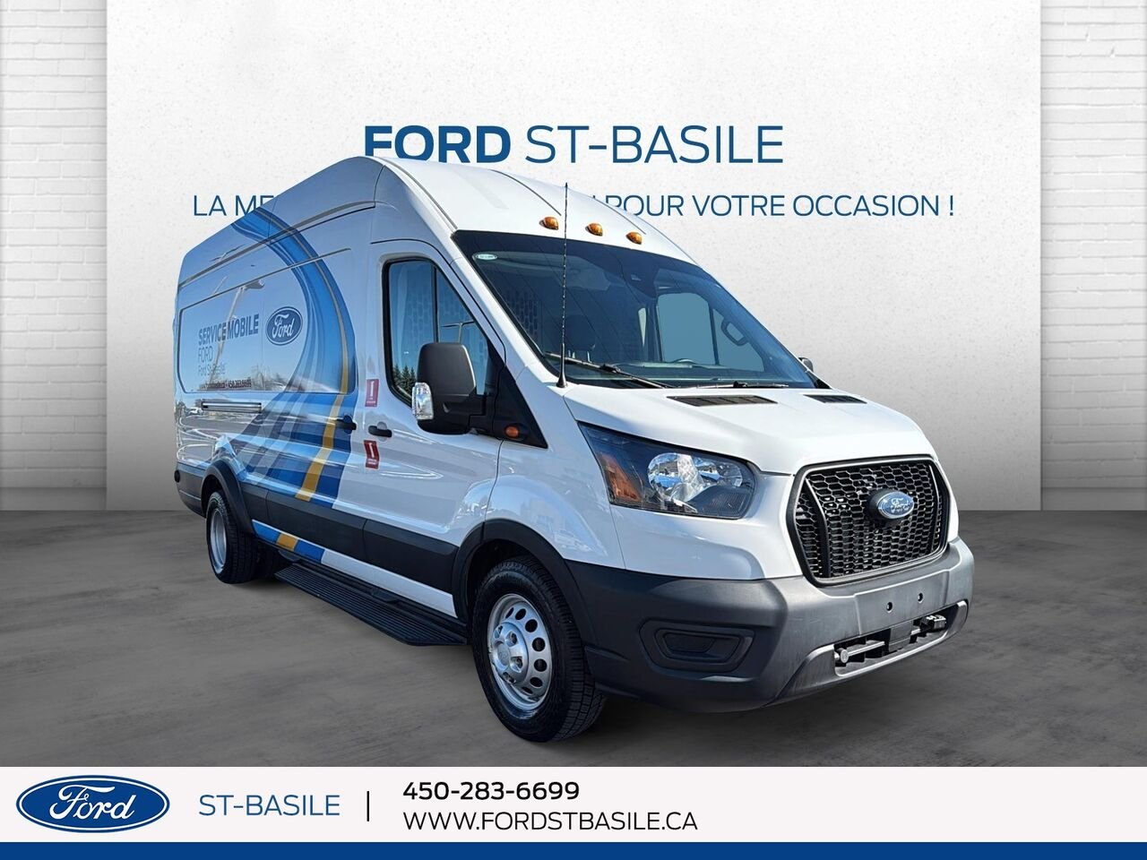 Ford TRANSIT 2023 Blanc Saint-Basile-le-Grand - photo #10