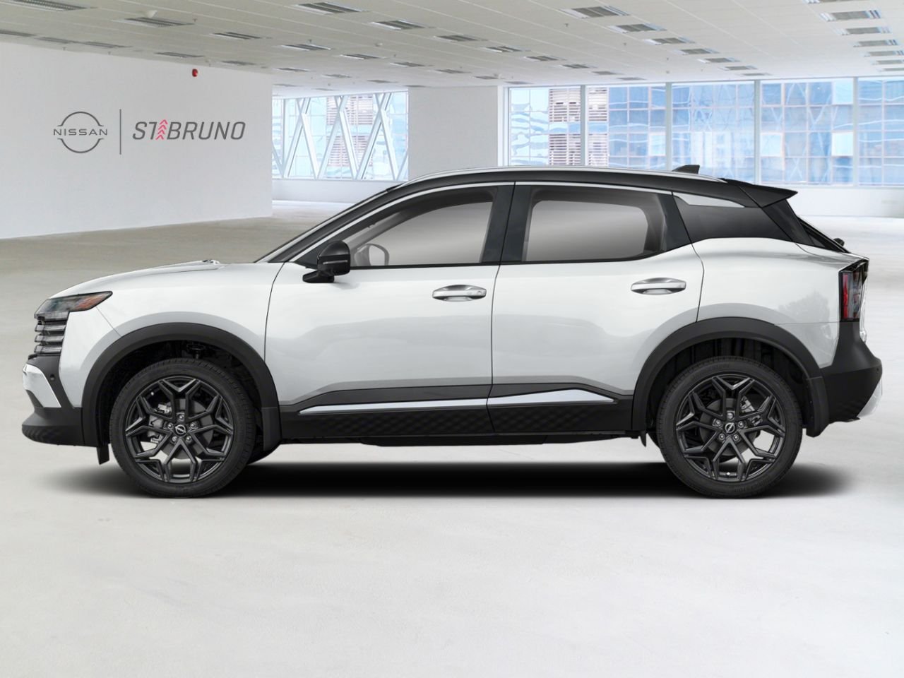 Nissan Kicks 2026 Blanc d'Aspen triple couche/Noir intense Saint-Basile-le-Grand - photo #1
