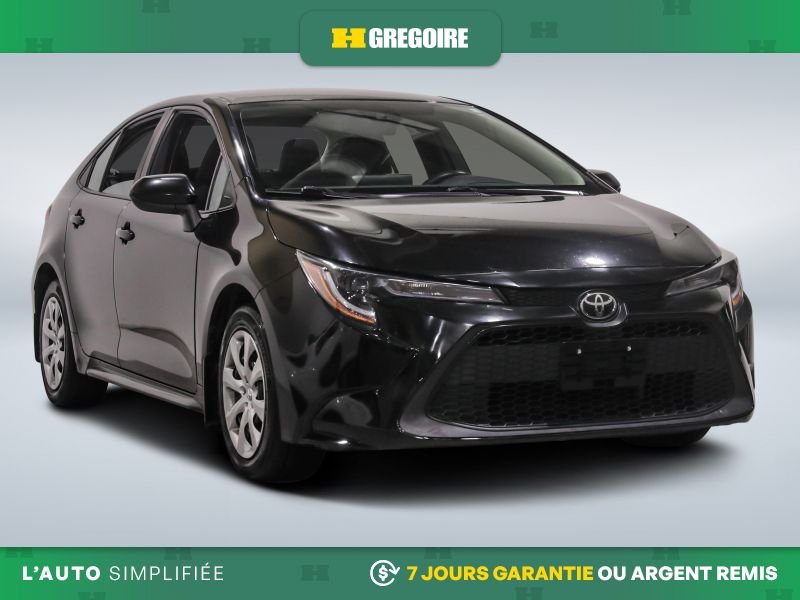 Toyota Corolla LE AUTO AC GR ELECT CAM RECUL BLEUTOOTH 2022 Noir