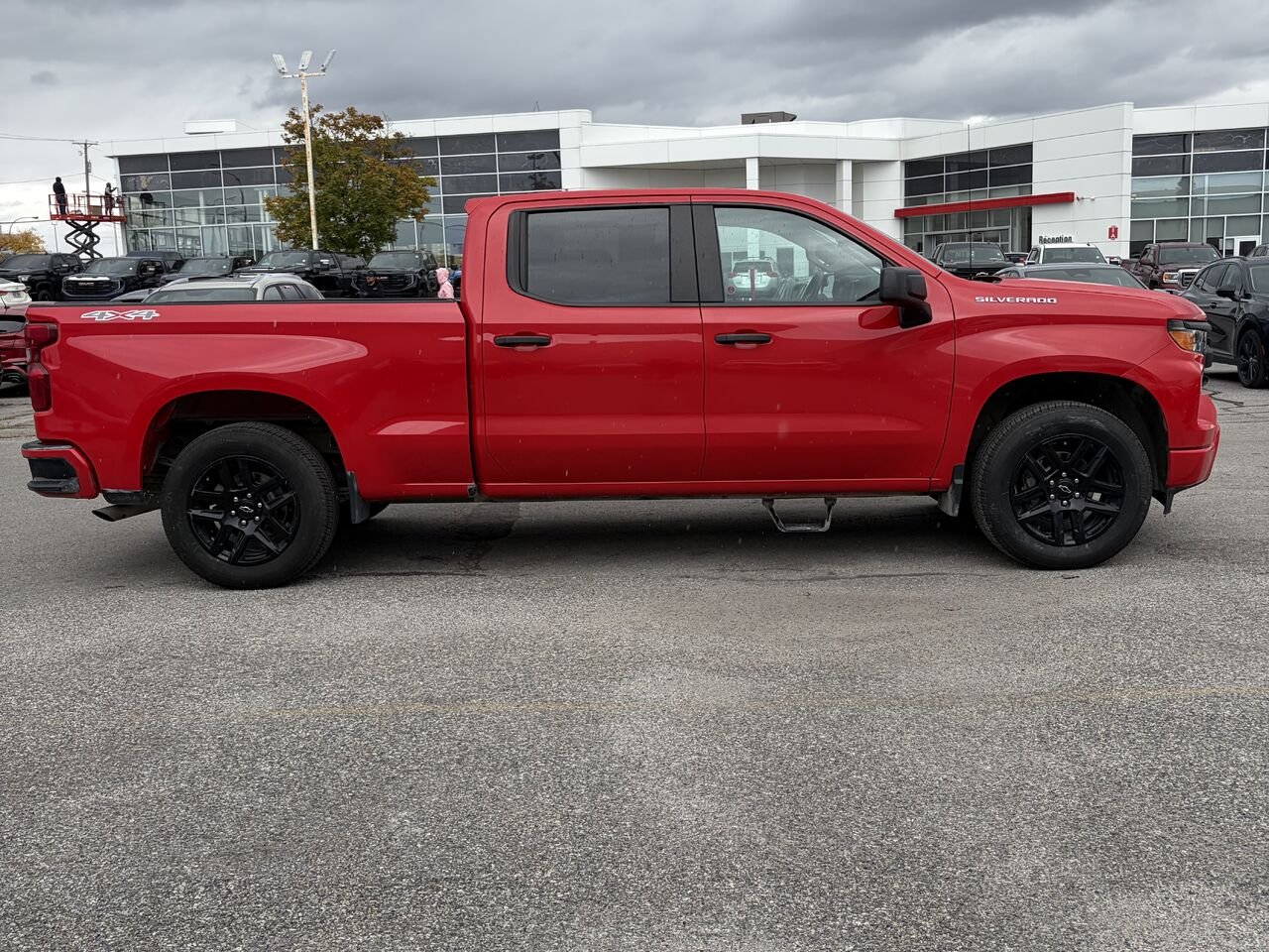 CHEVROLET SILVERADO 1500 Custom cabine multiplace 4RM 157 po 2022 Rouge Gatineau - photo #15