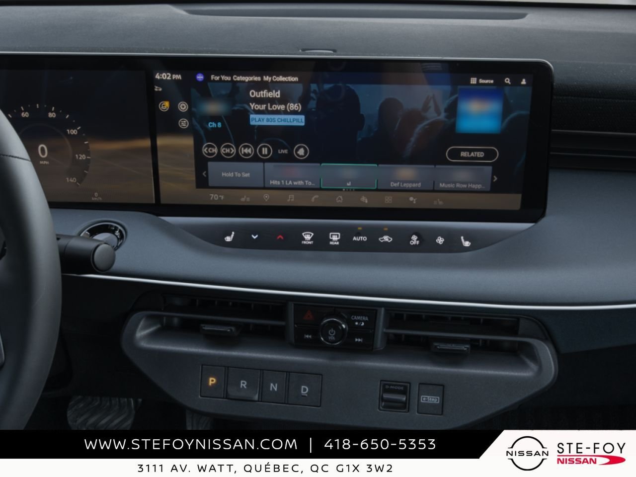 2026 NISSAN LEAF Everest White Pearl Tricoat/Black Ste-Foy - photo #11