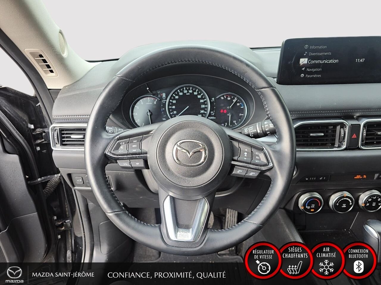 Mazda CX-5 2023 Noir Saint-Jérôme - photo #12