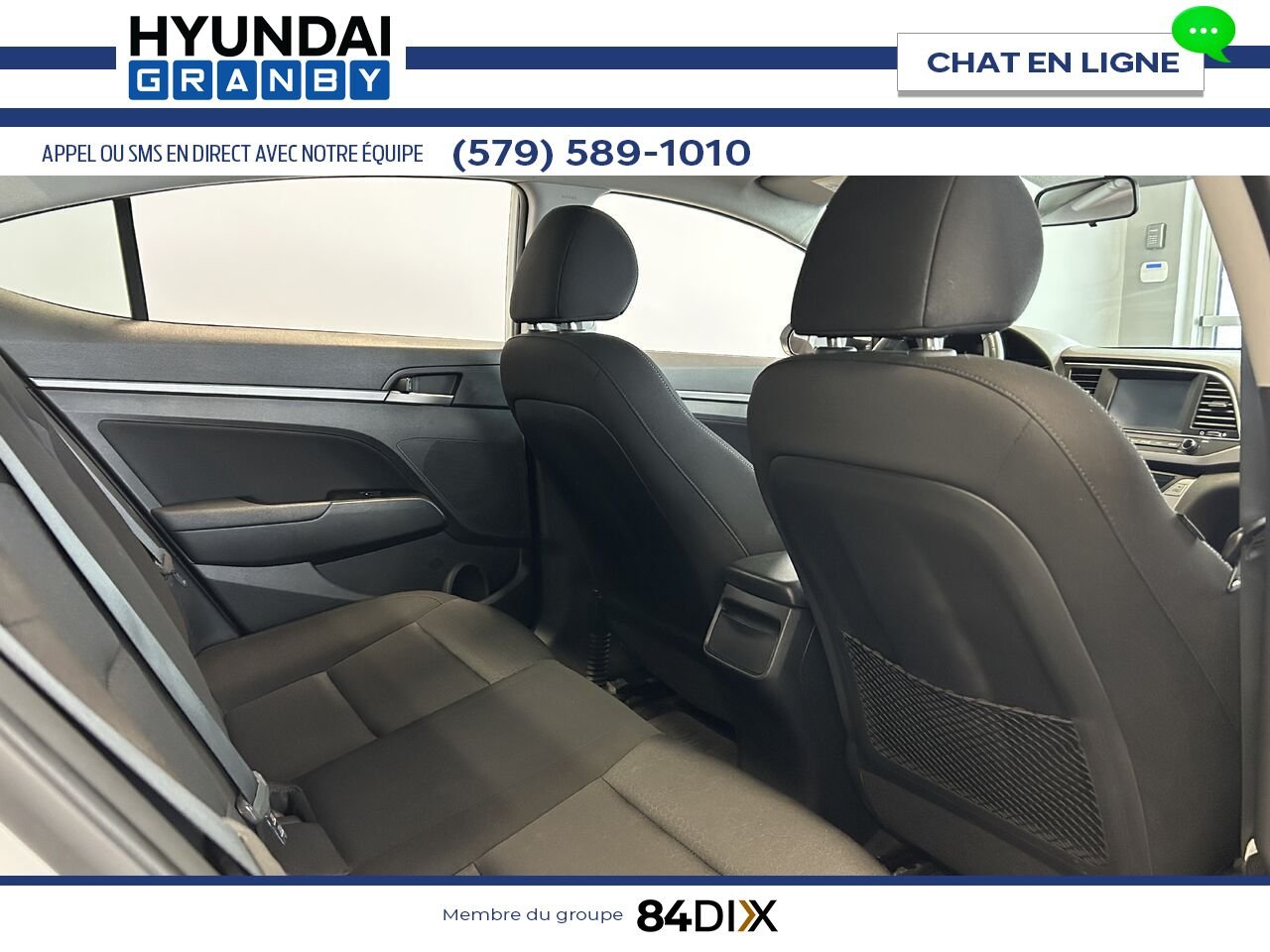 Hyundai Elantra 2018 Blanc Granby - photo #24