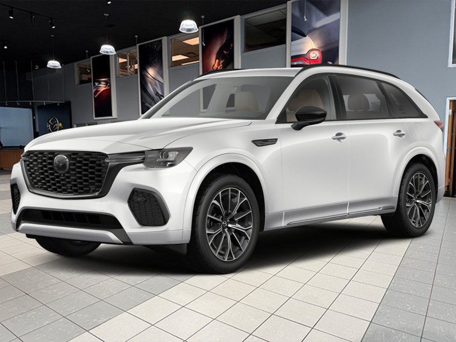 2026 MAZDA CX-70 MHEV 2026 Rhodium White Metallic