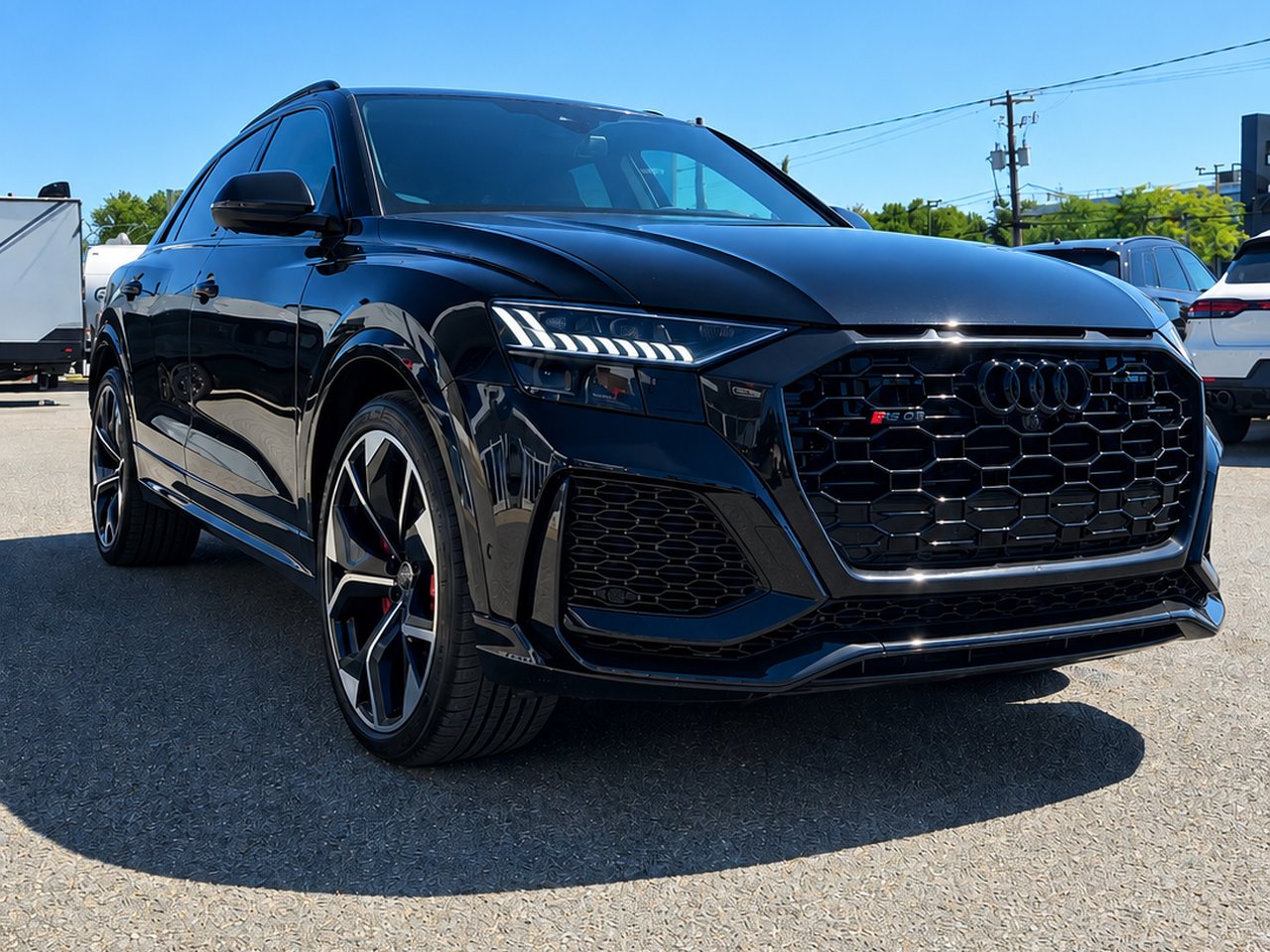 Audi RS Q8 2021 Noir Granby - photo #9