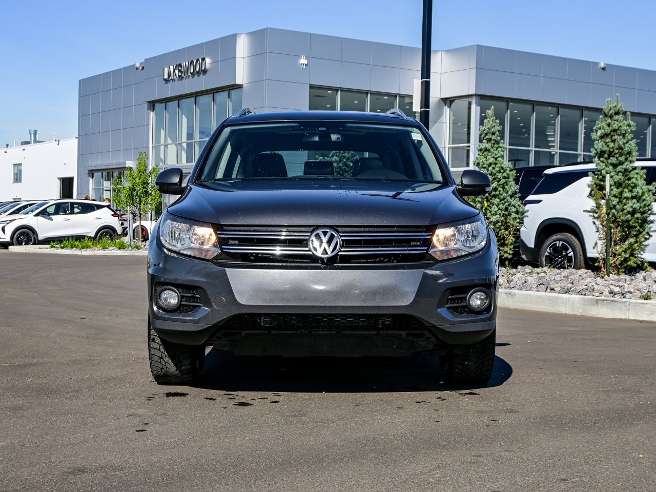 2015 Volkswagen Tiguan 4MOTION 4dr Auto Trendline gray Sherwood Park - photo #2