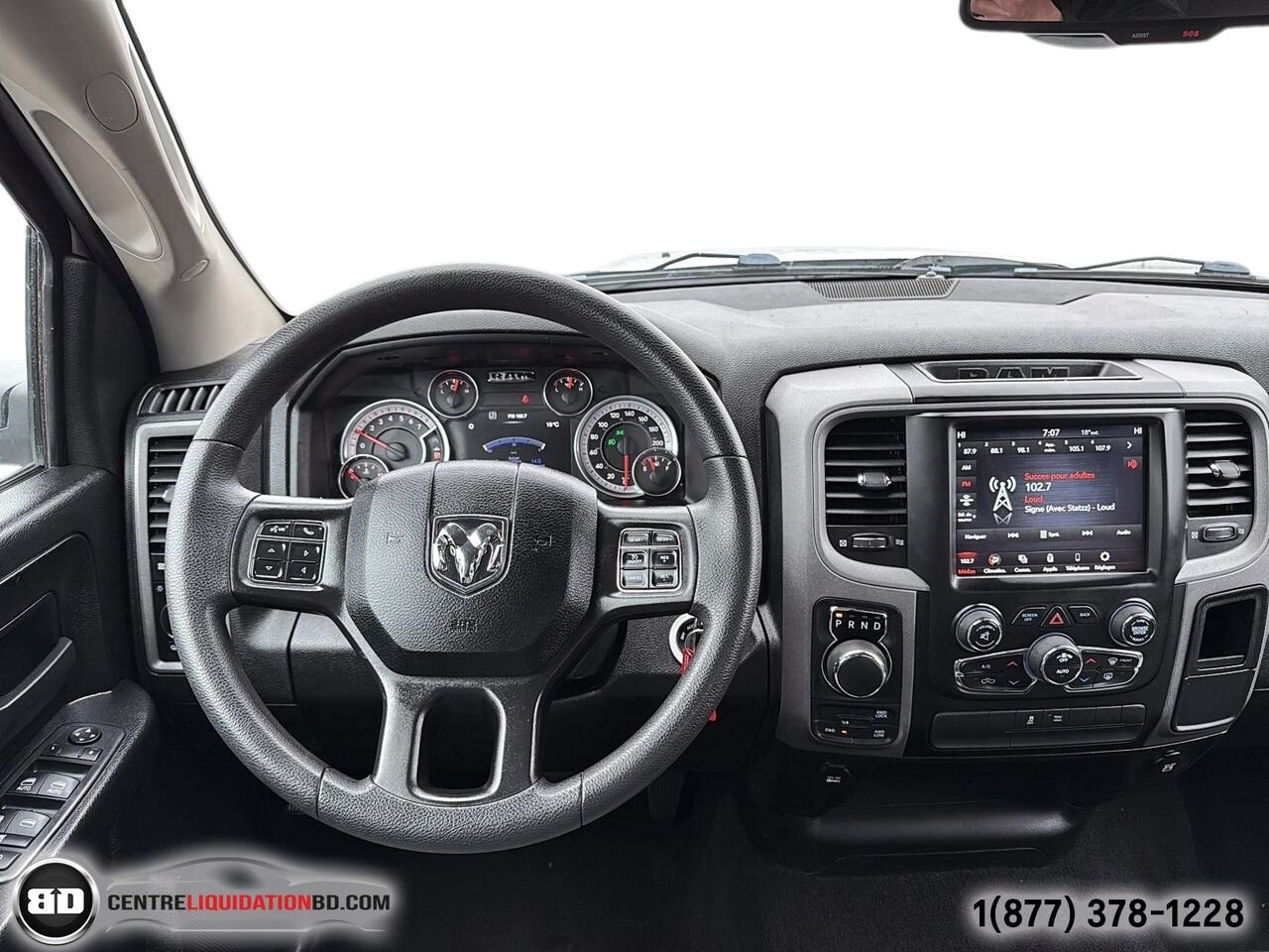 Ram 1500 Classic Express QUAD CAB V6 3.6L 4X4 | BD0187 2021 Noir Granby - photo #16
