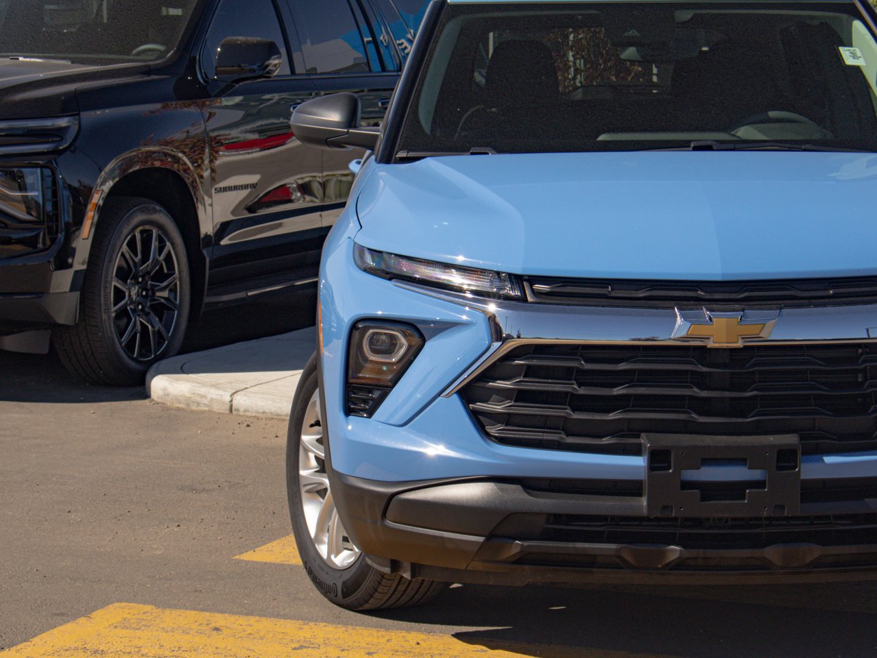 2024 Chevrolet Trailblazer AWD 4dr LS Blue Sherwood Park - photo #4