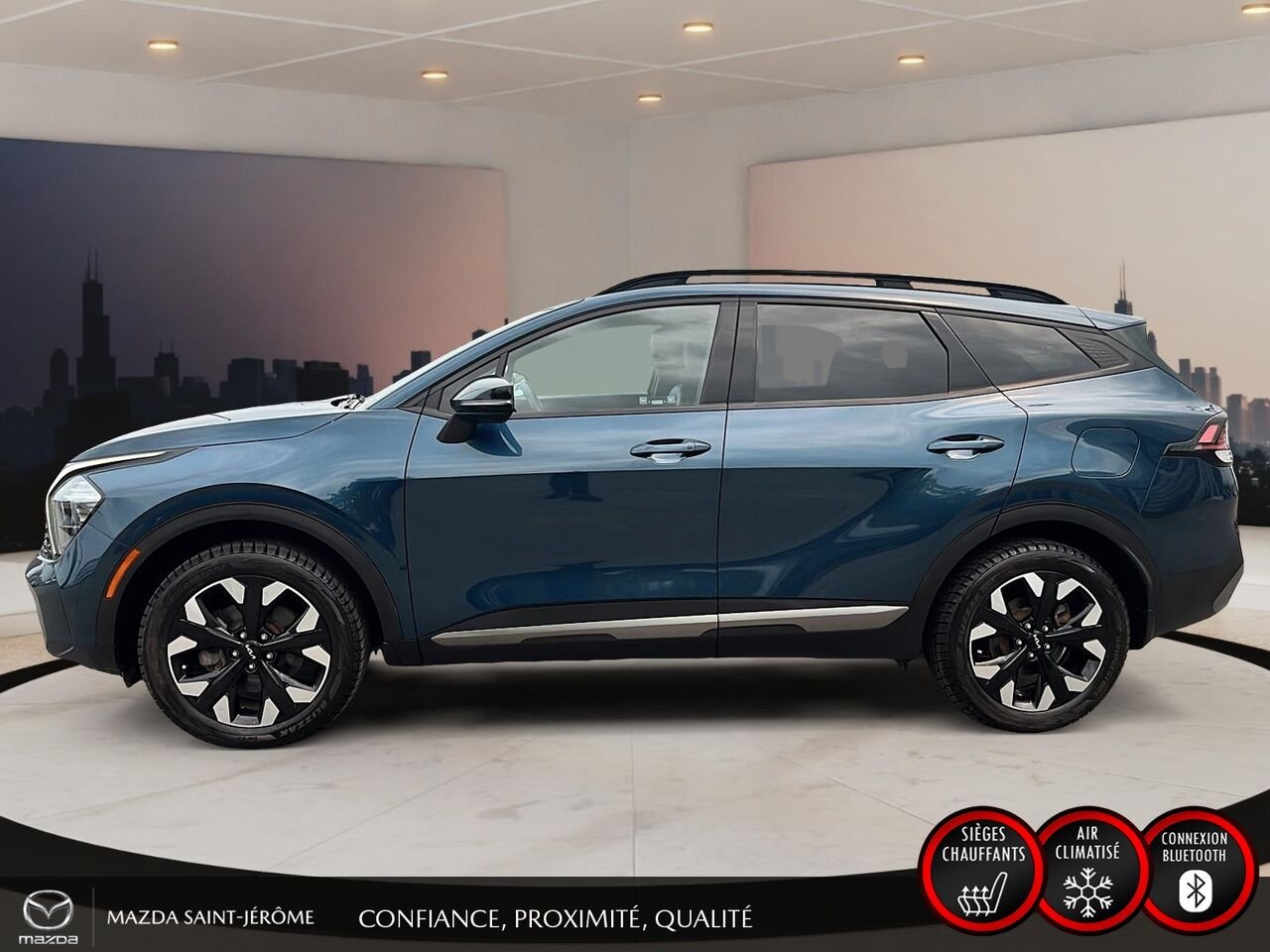 2023 Kia Sportage Blue Ste-Agathe des Monts - photo #10