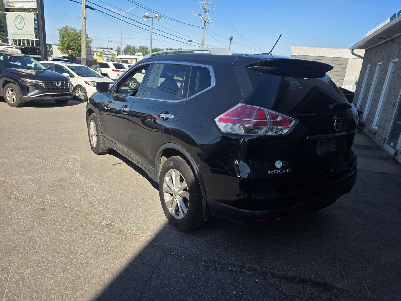 2016 Nissan Rogue Black  - photo #3