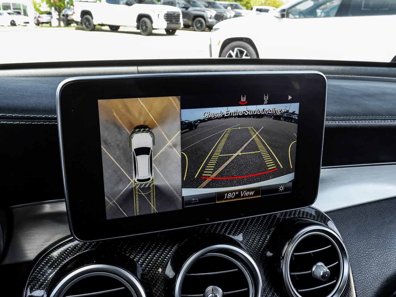 2019 Mercedes-Benz GLC AMG GLC 63 S 4MATIC+ SUV designo Diamond White Sherwood Park - photo #28