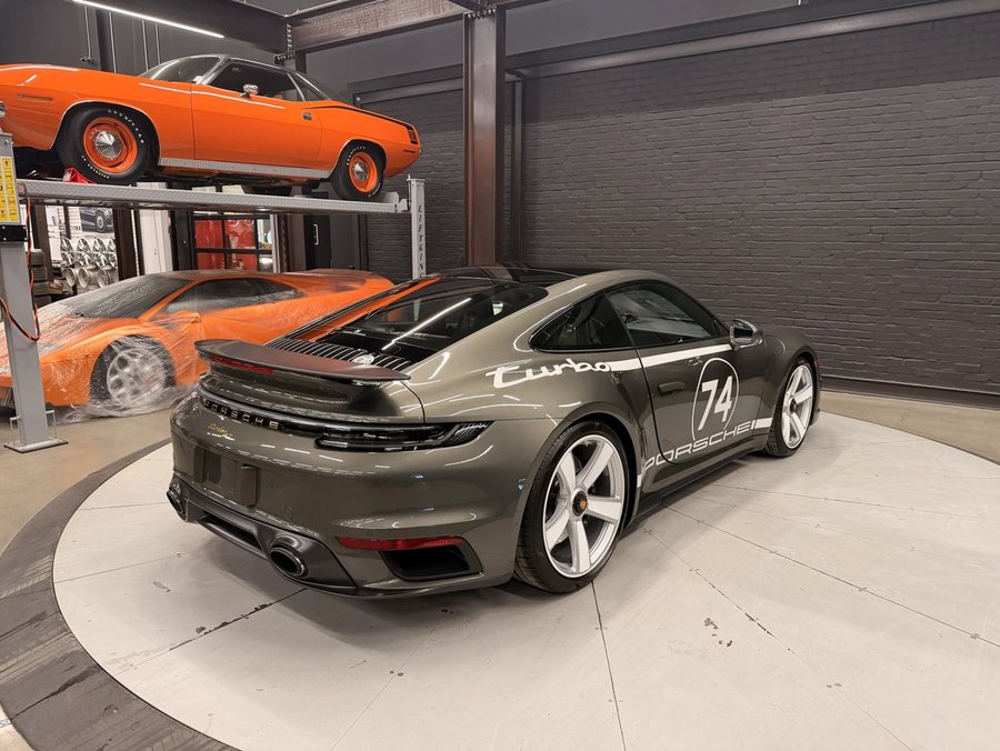 2025 Porsche 911 Turbo 50 Years | Full Body PPF | Mackenzie Tartan Interior | Sport Chrono Package | Heritage Design Green
