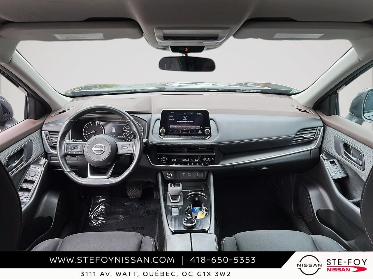 2023 Nissan ROGUE S TRACTION INTEGRALE Black Ste-Foy - photo #8